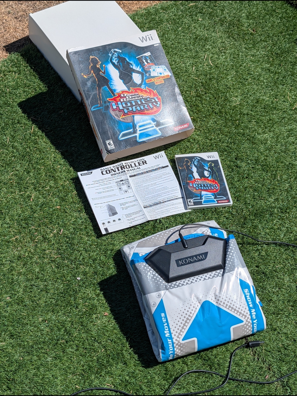 Dance Dance Revolution DDR Hottest Party Nintendo Wii Bundle - CIB Complete VGC - Picture 8 of 14